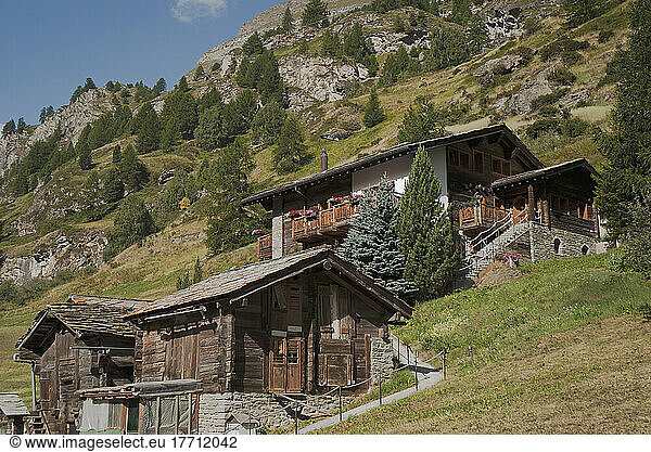 Schweiz  Ländliche Szenerie; Zermatt