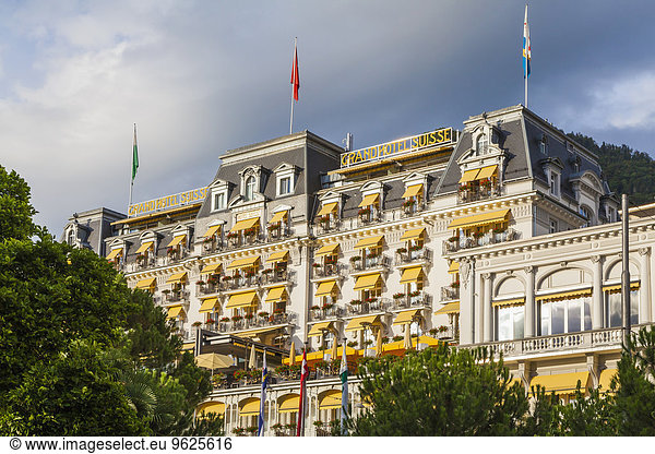 Schweiz  Montreux  Grand Hotel Suisse-Majestic