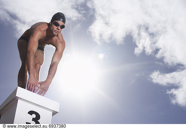 Schwimmer Start