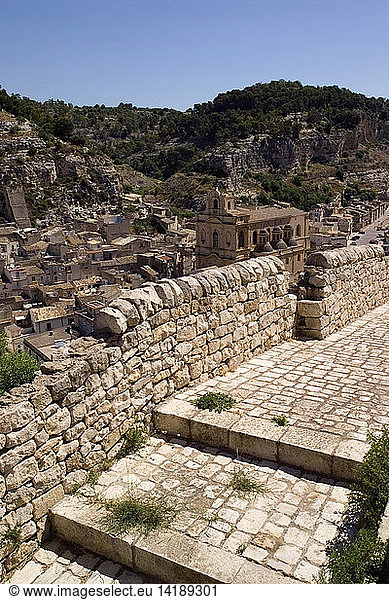 Scicli Province of Ragusa Sicily Italy Europe UNESCO World Heritage Sites