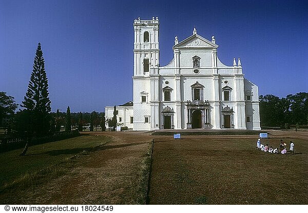 SE Kathedrale dominiert das alte Goa