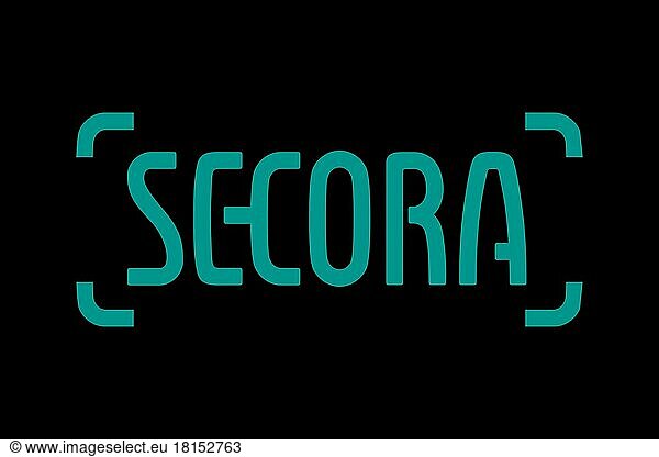 Secora  Logo  Black background