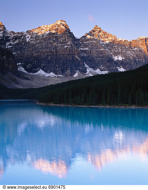 See  Moräne  Alberta  Banff  Kanada