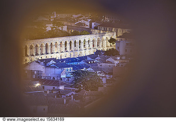 Segovia  Blick von der Kathedrale  Spanien