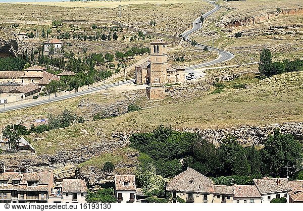 Segovia  Iglesia de la Vera Cruz (romanisch  13. Jahrhundert). Kastilien und Leon  Spanien.