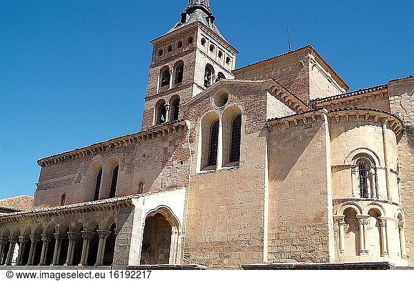Segovia  Kirche San Martin (romanisch  12. Jahrhundert). Kastilien und Leon  Spanien.
