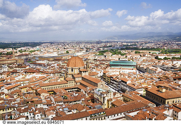 sehen  Ansicht  Kathedrale  Florenz  Basilika  Italien
