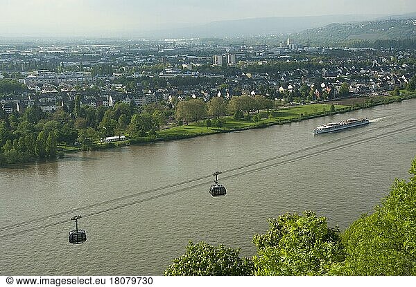 Seibahn  Ehrenbreitstein  Koblenz  Rhineland-Palatinate  Germany  Europe