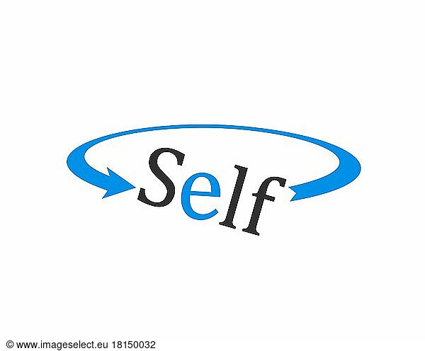 Self programming language  gedrehtes Logo  Weißer Hintergrund B