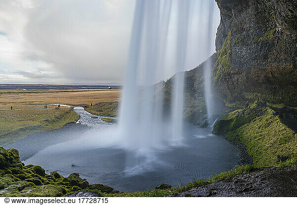 Seljalandsfoss waterfall  Iceland  Polar Regions