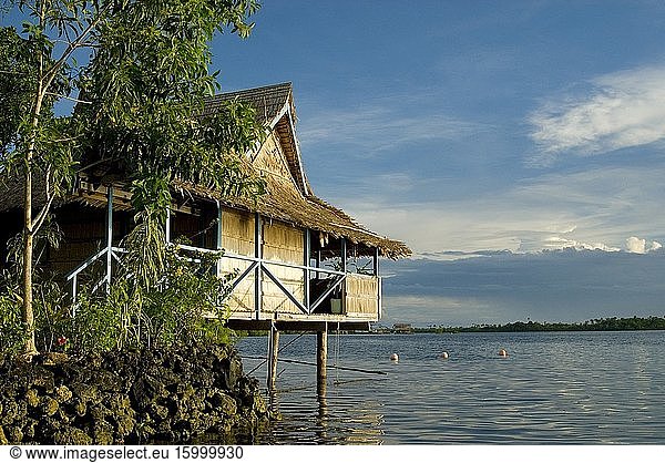 Serah Kei's Lagoon Hideaway  Langalanga Lagoon  Malaita  Solomon Islands.