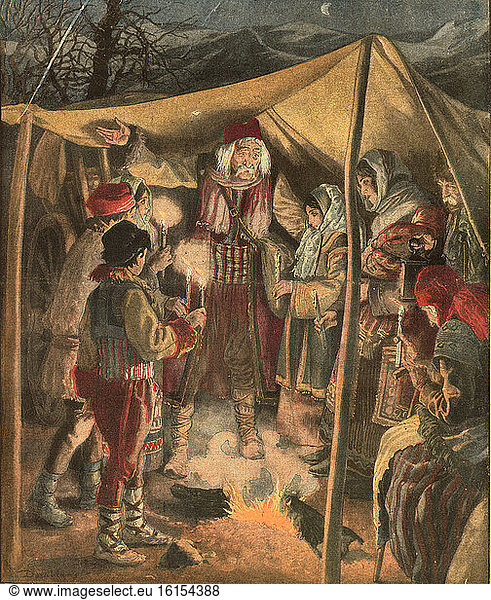 Serb. Weihnachten 1915 / Petit Journal
