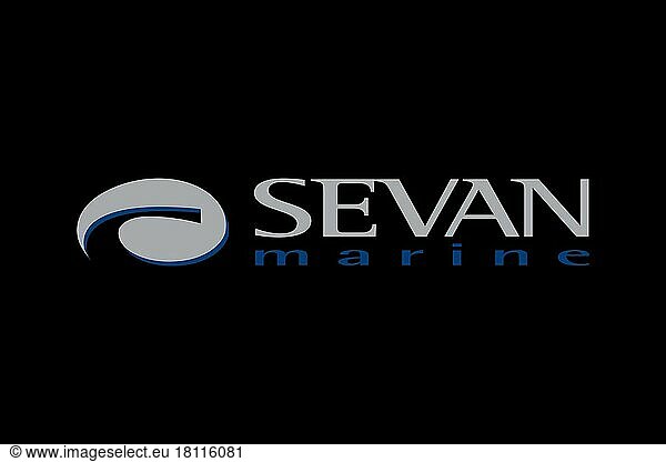 Sevan Marine  Logo  Schwarzer Hintergrund