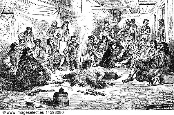 SG hist, Ereignisse, Balkankrise 1875 - 1878