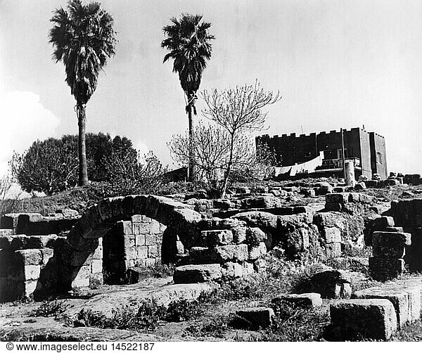 SG hist  ArchÃ¤ologie  Israel  Bet Sche'arim  Ausgrabungen  Nekropole  1950er