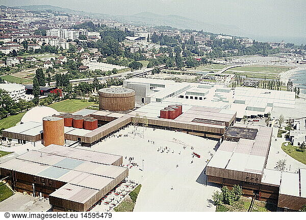 SG hist. Ausstellungen Landesausstellungen Schweiz Schweizerische Landesausstellung exposition nationale suisse de 1964 (Expo64) 30.4.1964 - 25.10.1964