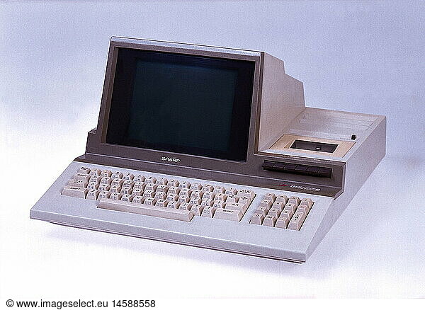 SG hist.  EDV / Elektronik  Computer  Sharp MZ-80A  frÃ¼her japanischer PC  Japan  1982 SG hist., EDV / Elektronik, Computer, Sharp MZ-80A, frÃ¼her japanischer PC, Japan, 1982,