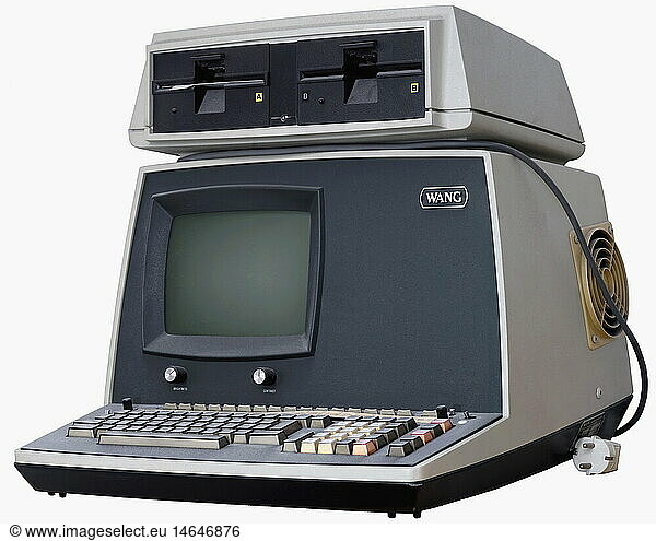 SG hist.  EDV / Elektronik  Wang  Modell 2200 PCS-II  sehr frÃ¼her Computer  BÃ¼rocomputer  reiner Textcomputer  USA  1977