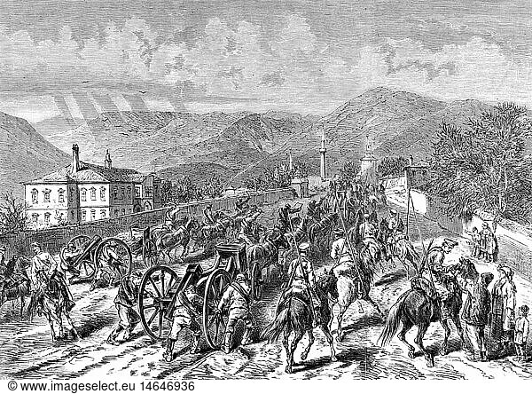 SG hist Ereignisse 11. Russisch-Türkischer Krieg 1877 - 1878