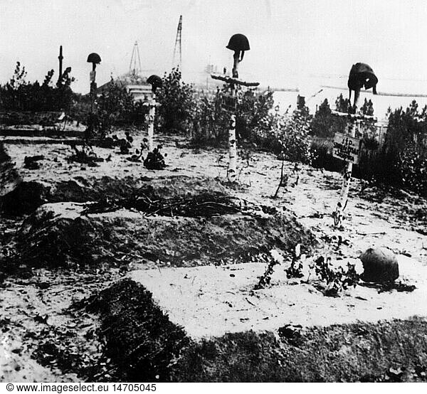 SG hist.  Ereignisse  2. Weltkrieg/WKII  Polen 1939  polnischer Soldatenfriedhof