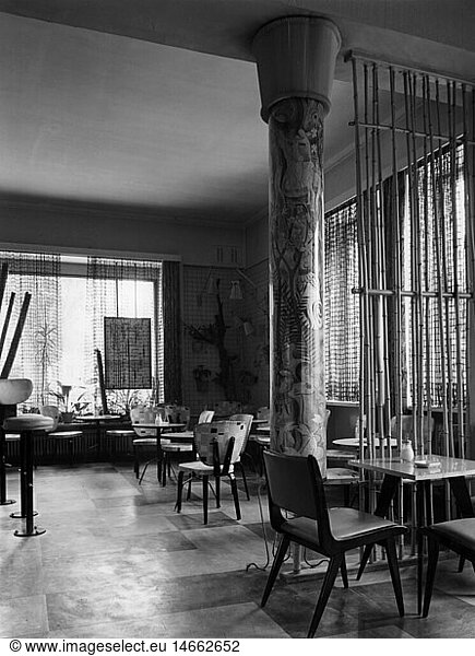 SG hist.  Gastronomie  Cafe  1955