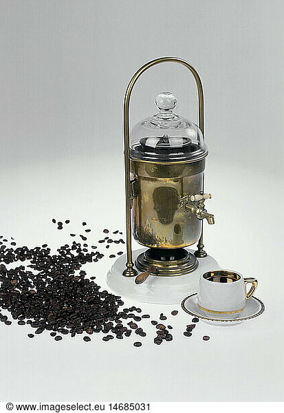 SG hist.  Gastronomie  Kaffee alte Kaffeemaschine  um 1900