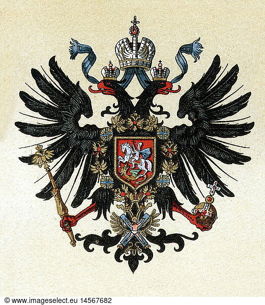 SG hist.  Heraldik  Wappen  RuÃŸland  Kaiserreich bis 1917 SG hist., Heraldik, Wappen, RuÃŸland, Kaiserreich bis 1917,