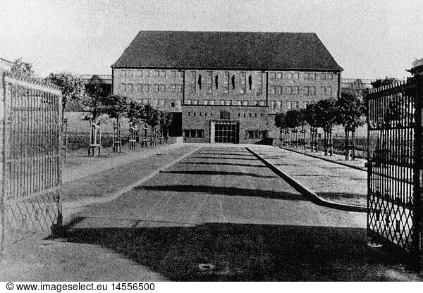 SG hist.  Justiz  Strafvollzug  Haft  GefÃ¤ngnis  Zuchthaus in Brandenburg an der Havel - GÃ¶rden  AuÃŸenansicht  1940er Jahre