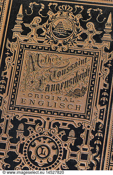 SG hist.  Literatur  Langenscheidt  Englischkurs  Englischbuch  Deutschland  1884