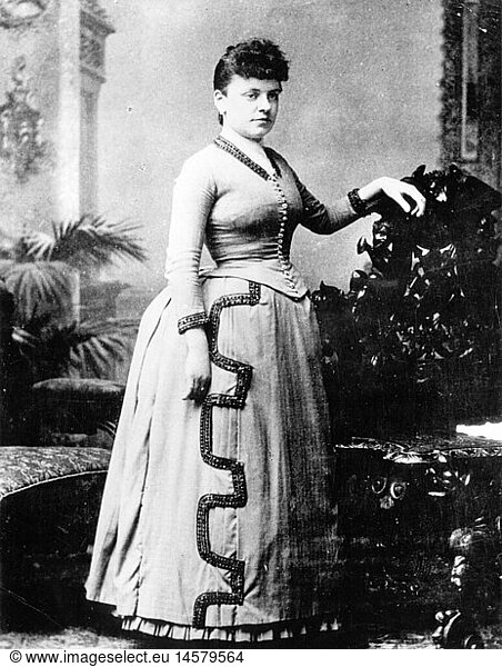 SG hist.  Mode  Anfang 20. Jahrhundert / Jahrhundertwende  Dame  um 1900