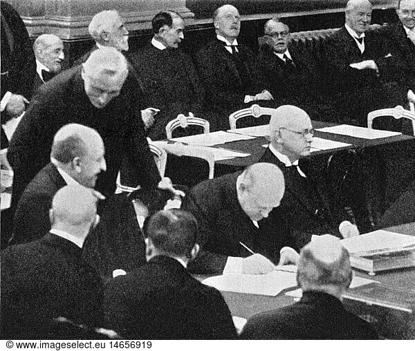 SG hist.  Politik  Konferenzen  Konferenz von Locarno 5.- 16.10.1925