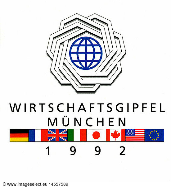 SG hist  Politik  Konferenzen  Weltwirtschaftsgipfel  MÃ¼nchen 6.7.- 9.7.1992