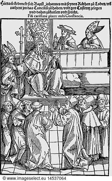 SG hist  Religion  Christentum  Konzile  Konzil von Konstanz  1414 - 1418