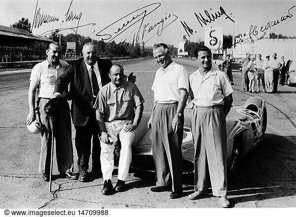 SG hist  Sport  Autorennen  GroÃŸe Preis von Italien 1954