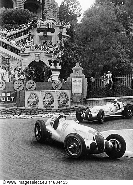 SG hist  Sport  Autorennen  GroÃŸer Preis von Monaco  8.8.1937
