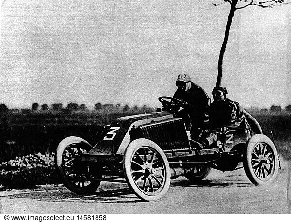 SG hist  Sport  Autorennen  Rallye Paris - Madrid  24.- 27.5.1903