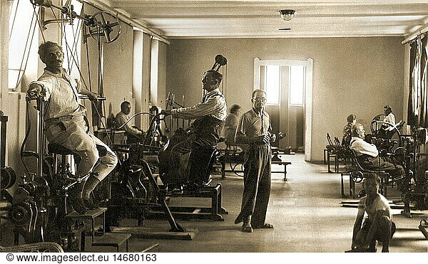 SG hist. Sport Fitness Fitnessstudio Deutschland um 1927