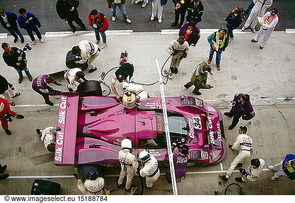 SG hist.  Sport  Motorsport  Autorennen  24 Stunden von Le Mans  Frankreich  1991 SG hist., Sport, Motorsport, Autorennen, 24 Stunden von Le Mans, Frankreich, 1991