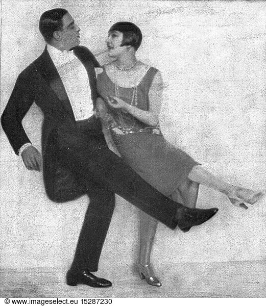 SG hist.  Tanz  Charleston  tanzendes Paar  Deutschland  1926