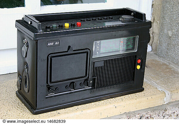 SG hist.  Technik  Radio - Kassettenrekorder ARE 80 SG hist., Technik, Radio - Kassettenrekorder ARE 80,