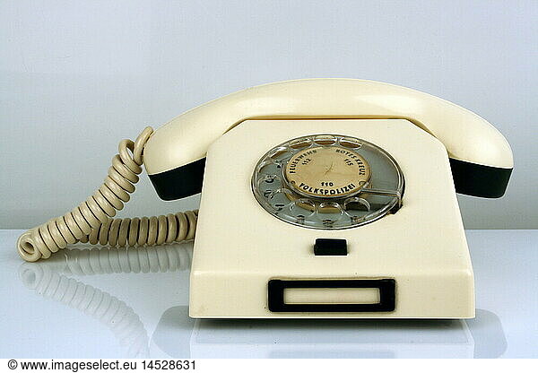 SG hist.  Technik  Telefon  Tischtelefon W 58