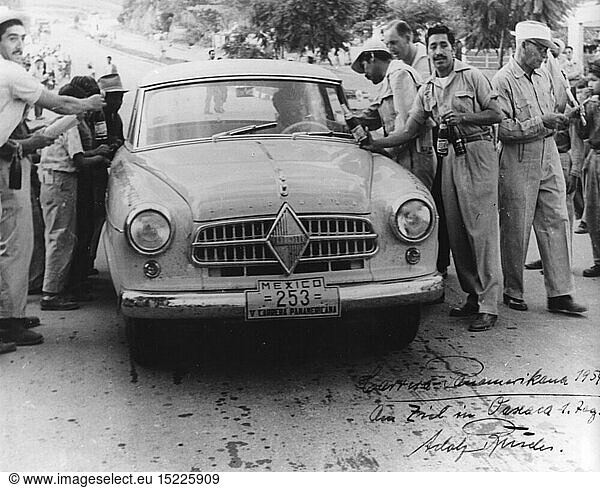 SG hist.  Verkehr  Auto  Borgward Isabella Limousine  1954