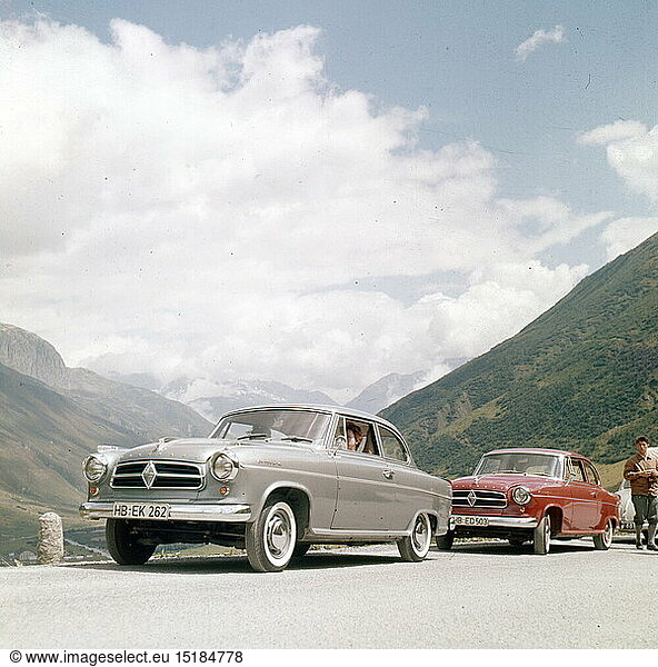 SG hist.  Verkehr  Auto  Borgward Isabella TS  1959 SG hist., Verkehr, Auto, Borgward Isabella TS, 1959