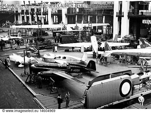 SG hist.  Verkehr  Luftfahrt  Ausstellungen  Paris 1936 SG hist., Verkehr, Luftfahrt, Ausstellungen, Paris 1936,