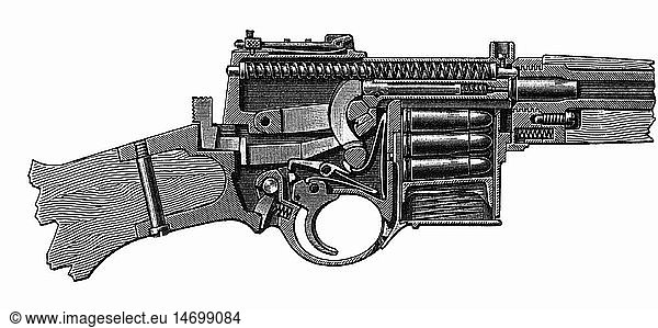 SG hist.  Waffen  Gewehre  Ã¶sterreichischer Selbstladekarabiner Mannlicher M-01