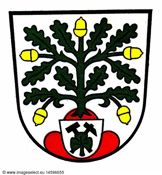 SG  Wappen & Embleme  Herne  altes Stadtwappen  1937 - 1974 SG, Wappen & Embleme, Herne, altes Stadtwappen, 1937 - 1974,