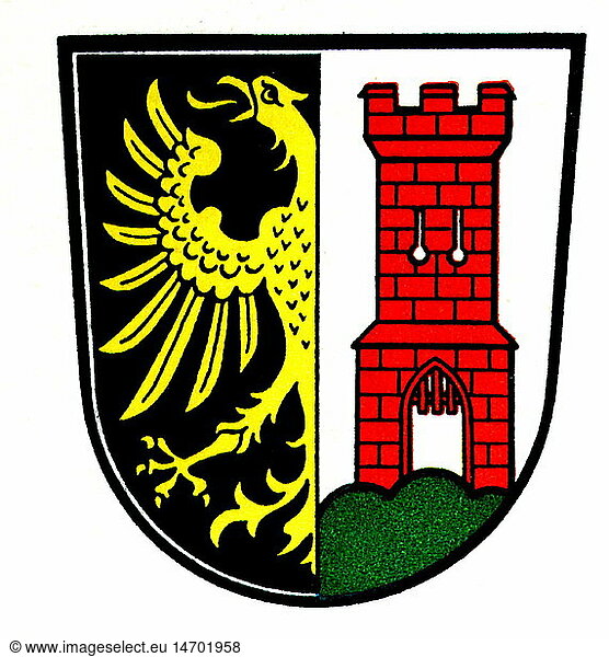 SG  Wappen & Embleme  Kempten (AllgÃ¤u)  Stadtwappen  Bayern  BRD SG, Wappen & Embleme, Kempten (AllgÃ¤u), Stadtwappen, Bayern, BRD,