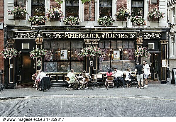 Sherlock Holmes Pub  London  England  United Kingdom  Europe