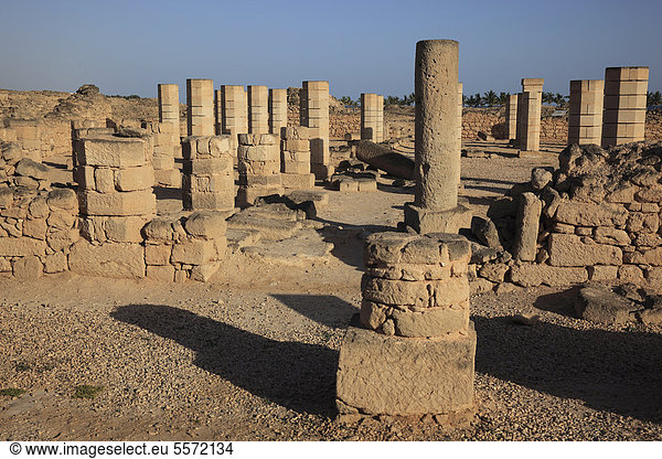 Siedlungsreste der Stadt und Weihrauchhafen Al-Baleed,  Unesco Weltkulturerbe,  Salala,  Salalah,  Oman,  Arabische Halbinsel,  Naher Osten