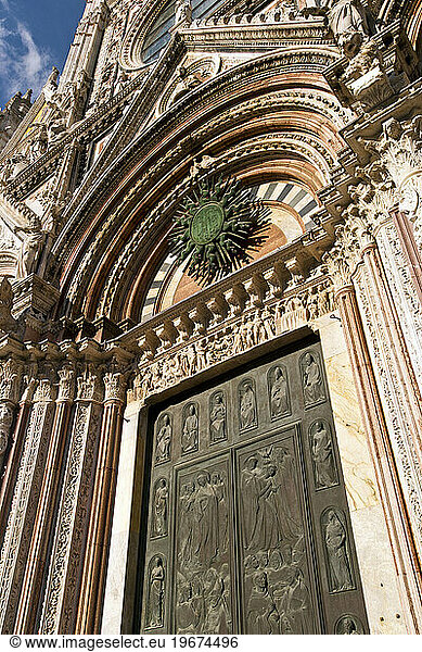 Siena Cathedral  Tuscany  Iitaly